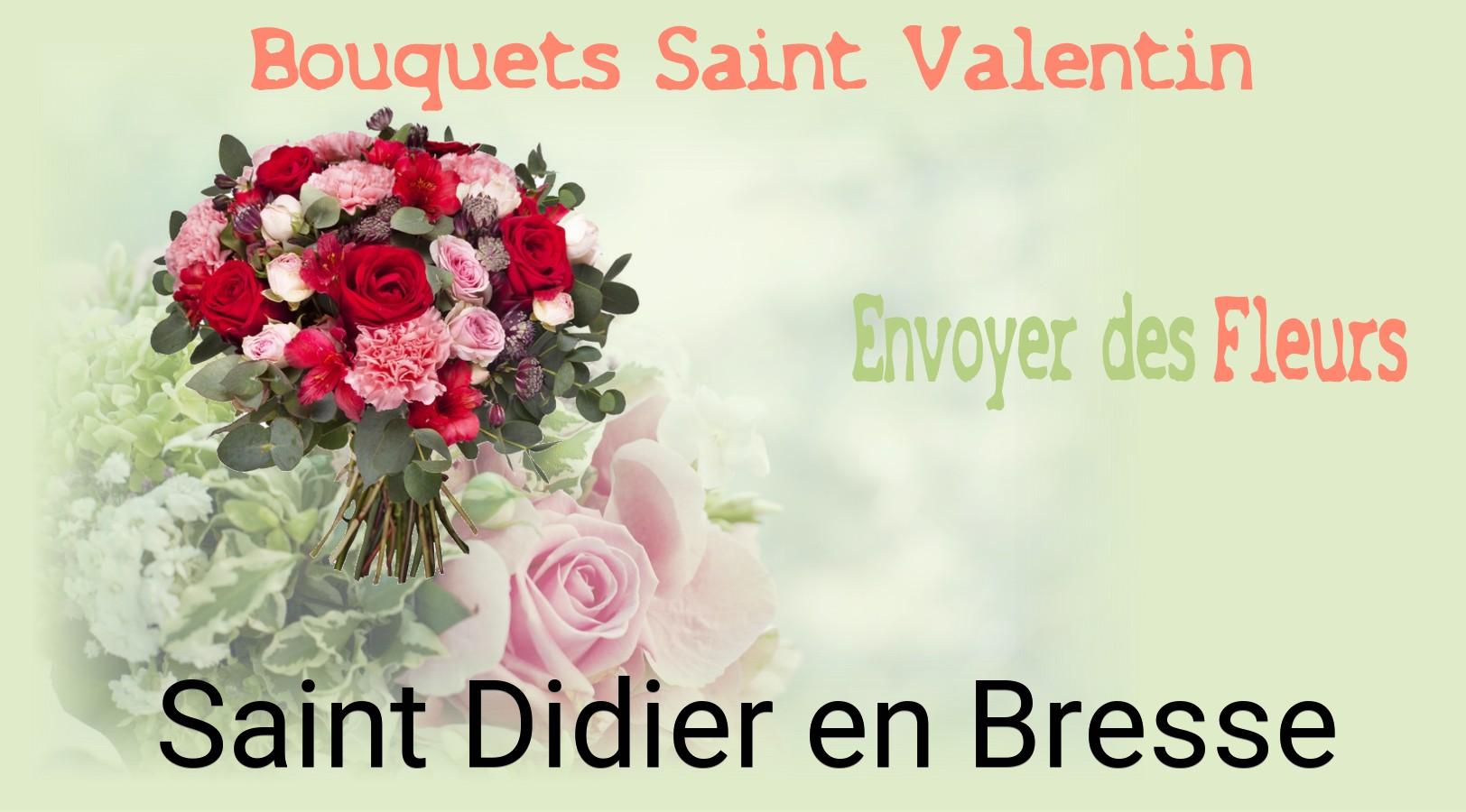 Roses de Saint-Valentin livrées à Saint-Didier-en-Bresse